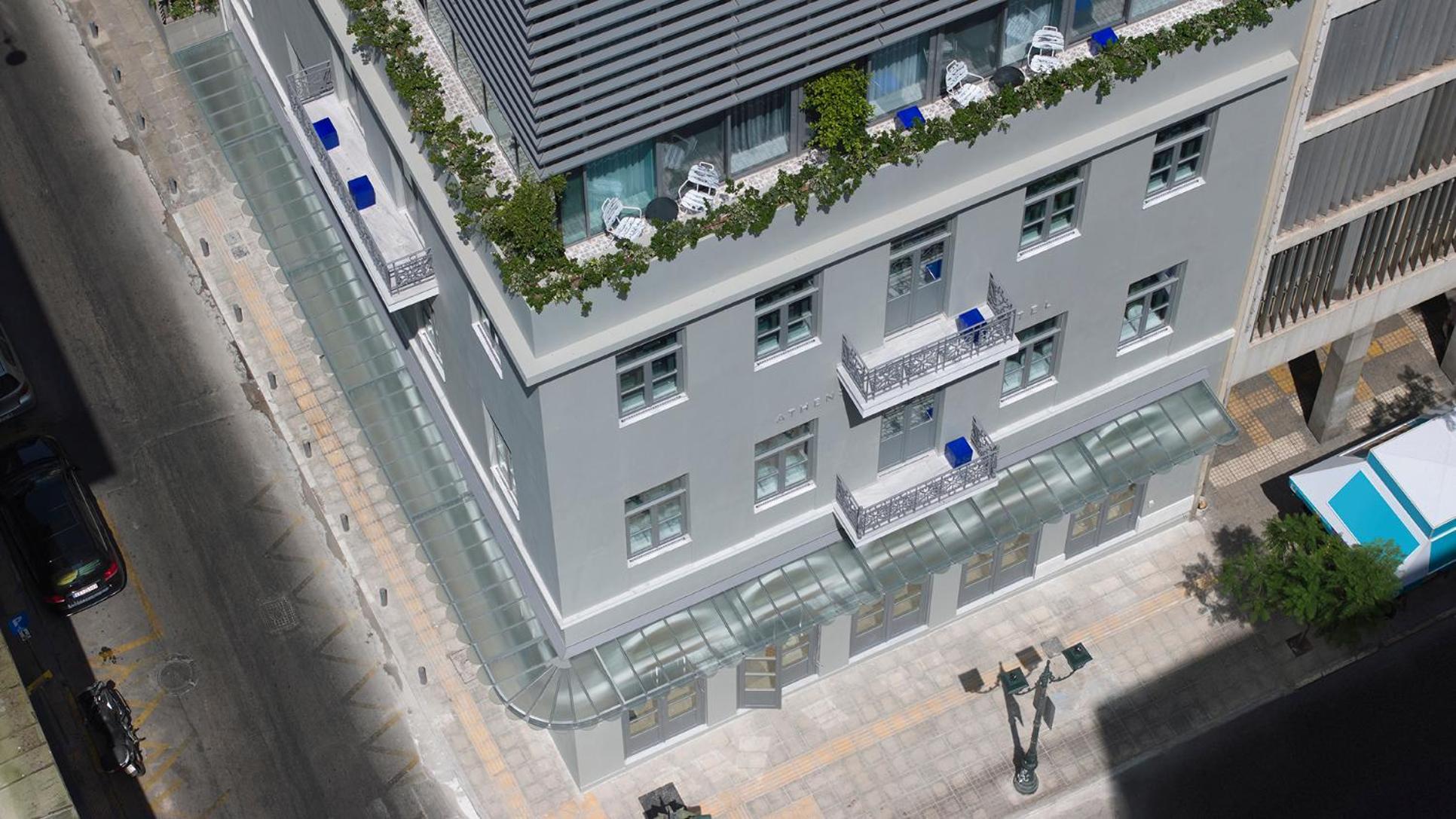 Hotel Fresh Atene Esterno foto